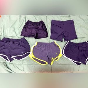 NIKE Dance and athletic running shorts for women or kids